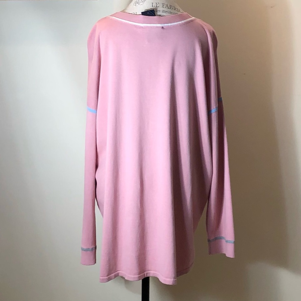 Tommy Hilfiger Women’s Pink Casual Sweater Sz XXL - Picture 5 of 9